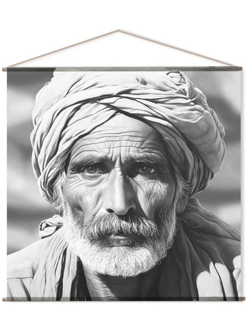 Toile murale VIEIL HOMME - Kiabi