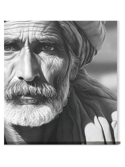 Toile murale VIEIL HOMME - Kiabi