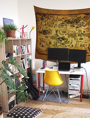 Toile Murale Zelda Carte des Légendes