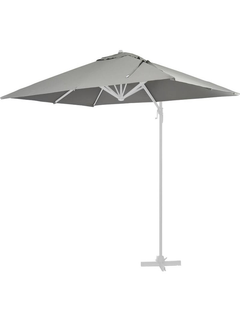 Toile parasol déporté Gris clair - Kiabi