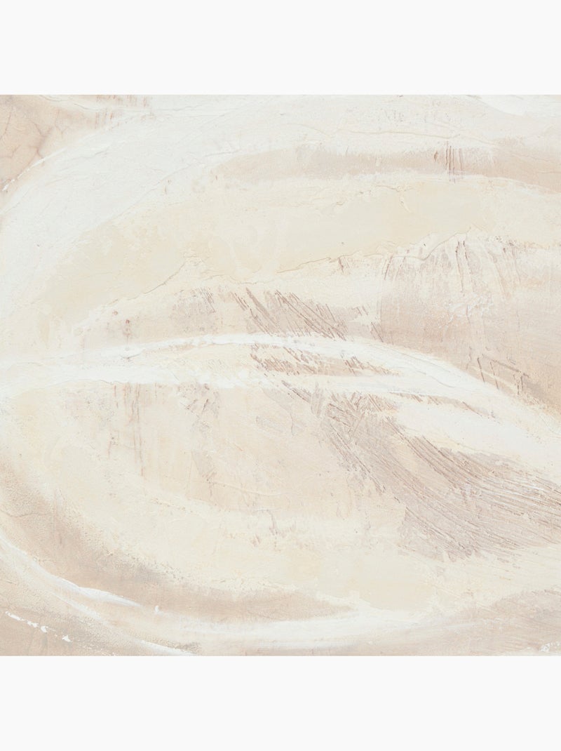 Toile peinte encadrée Krisna beige 150x100cm Beige - Kiabi