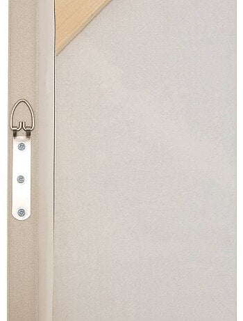 Toile peinte encadrée rectangulaire en pin ben