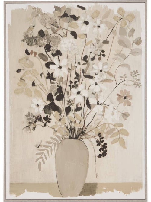 Toile peinte encadrée rectangulaire FLORA - Kiabi