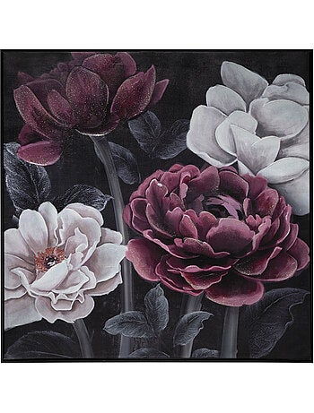 Toile peinte FLEUR