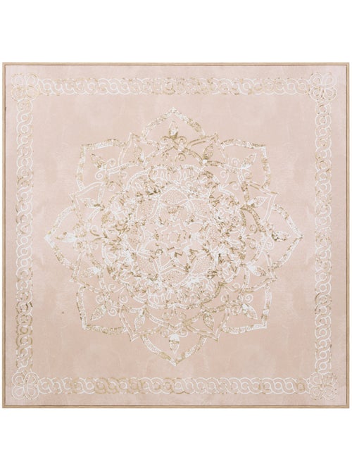 Toile Rosita 70x70cm marron - Kiabi Toile Rosita 70x70cm marron - Kiabi