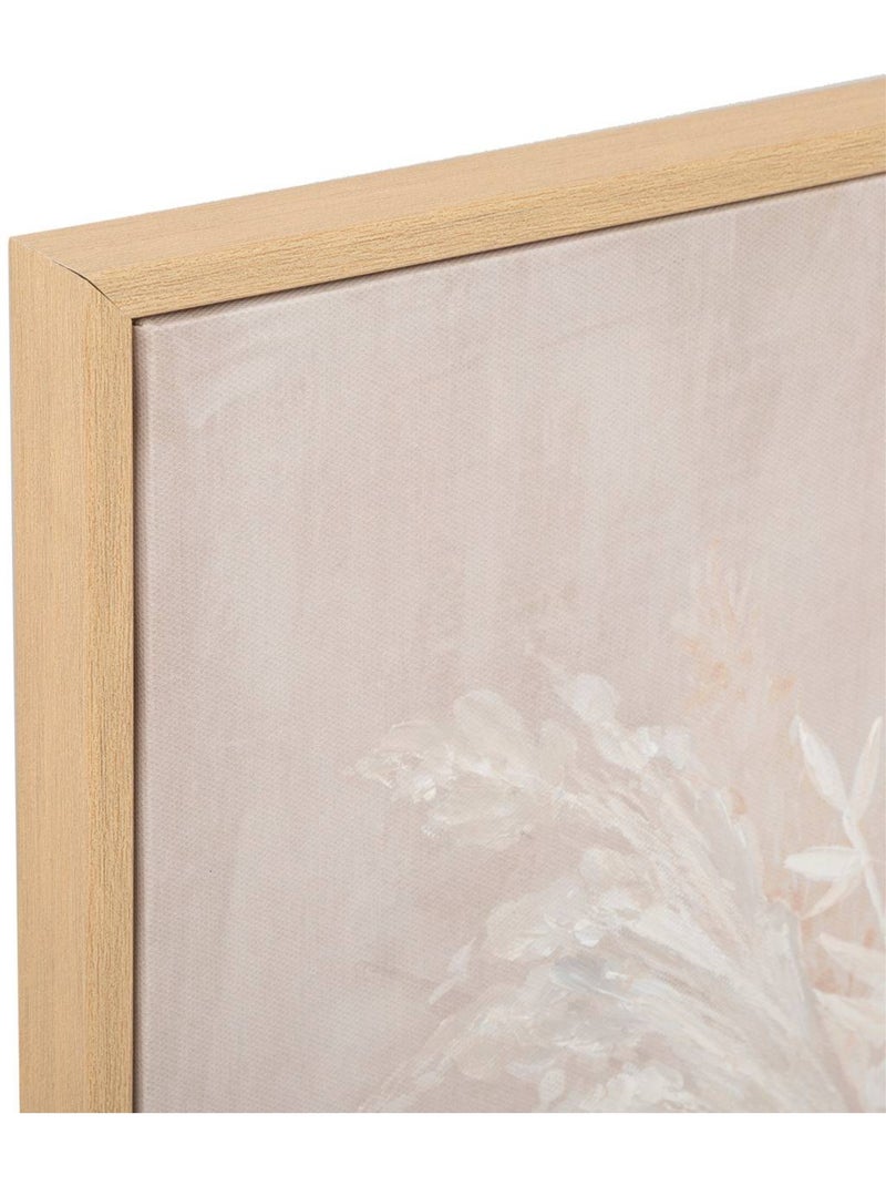 Toile "Tida" bois 50x70cm Blush - Kiabi