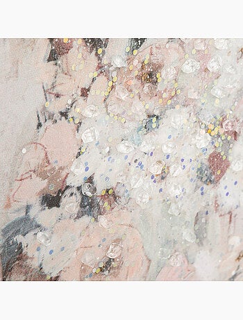 Toile "Tiya" bois 58x78cm