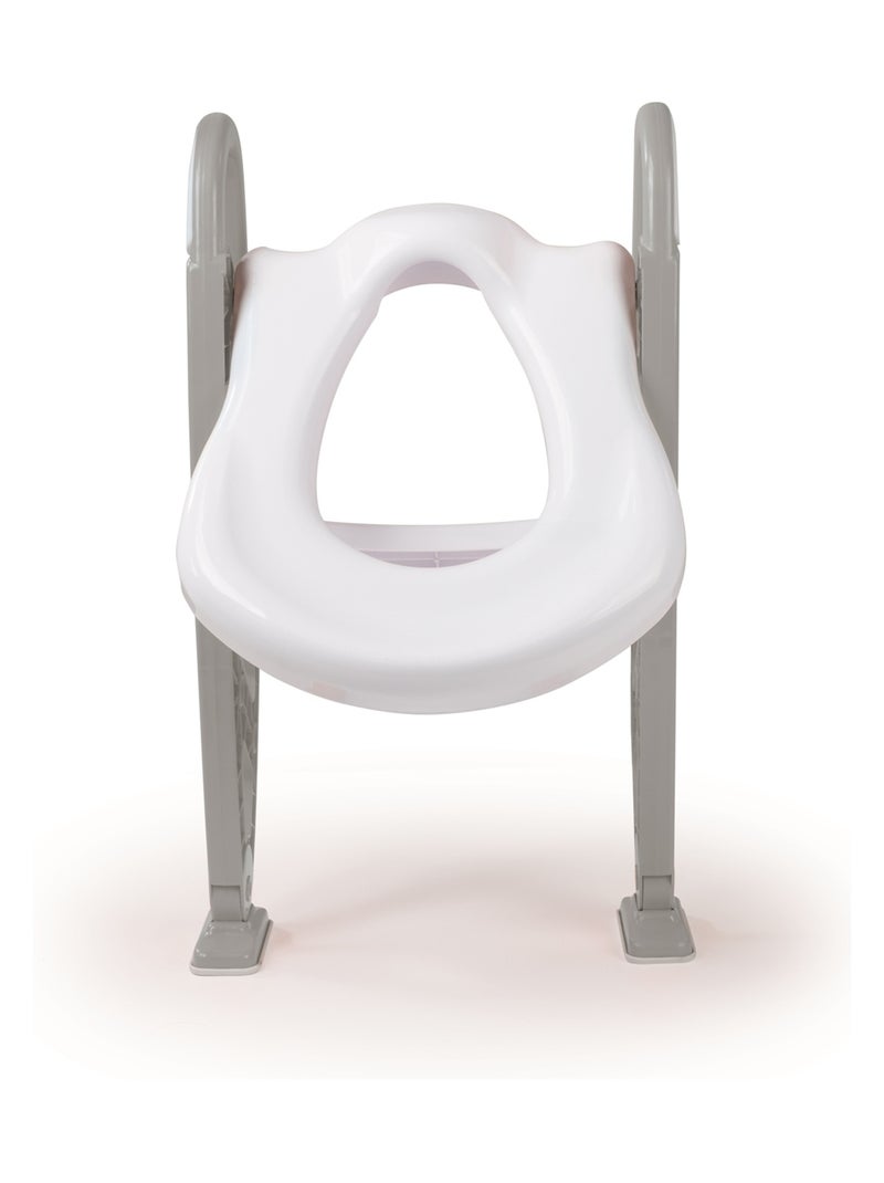 Toilettes d'apprentissage avec échelle pour enfant Blanc - Kiabi