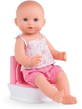 Toilettes interactives pour poupons 30 et 36 cm