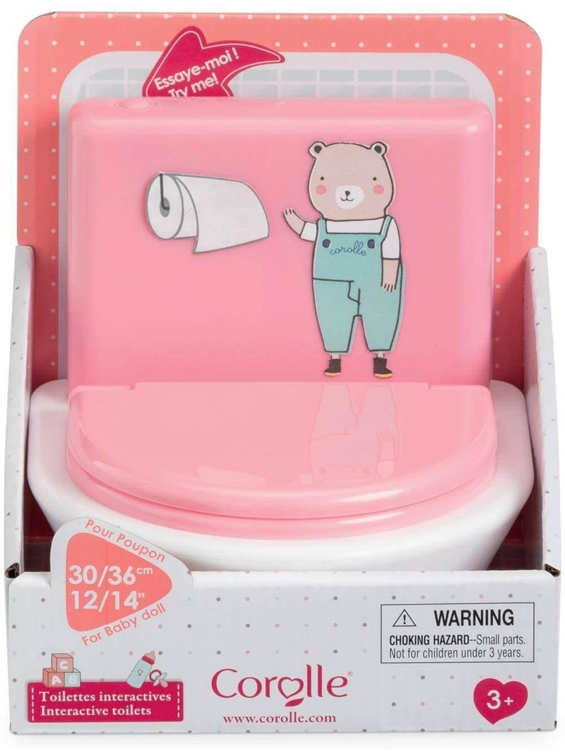 Toilettes interactives pour poupons 30 et 36 cm Rose - Kiabi