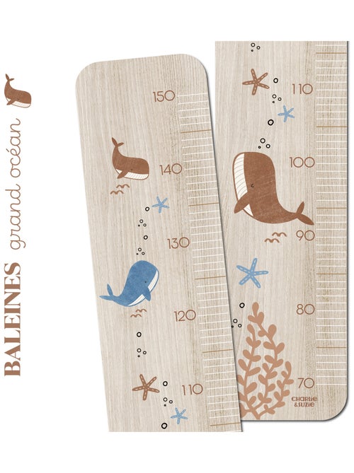 Toise en Bois 3 baleines - Kiabi