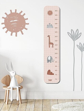 Toise en Bois Animaux Vichy Sofia