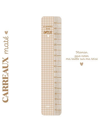 Toise en Bois Carreaux maté