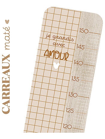 Toise en Bois Carreaux maté