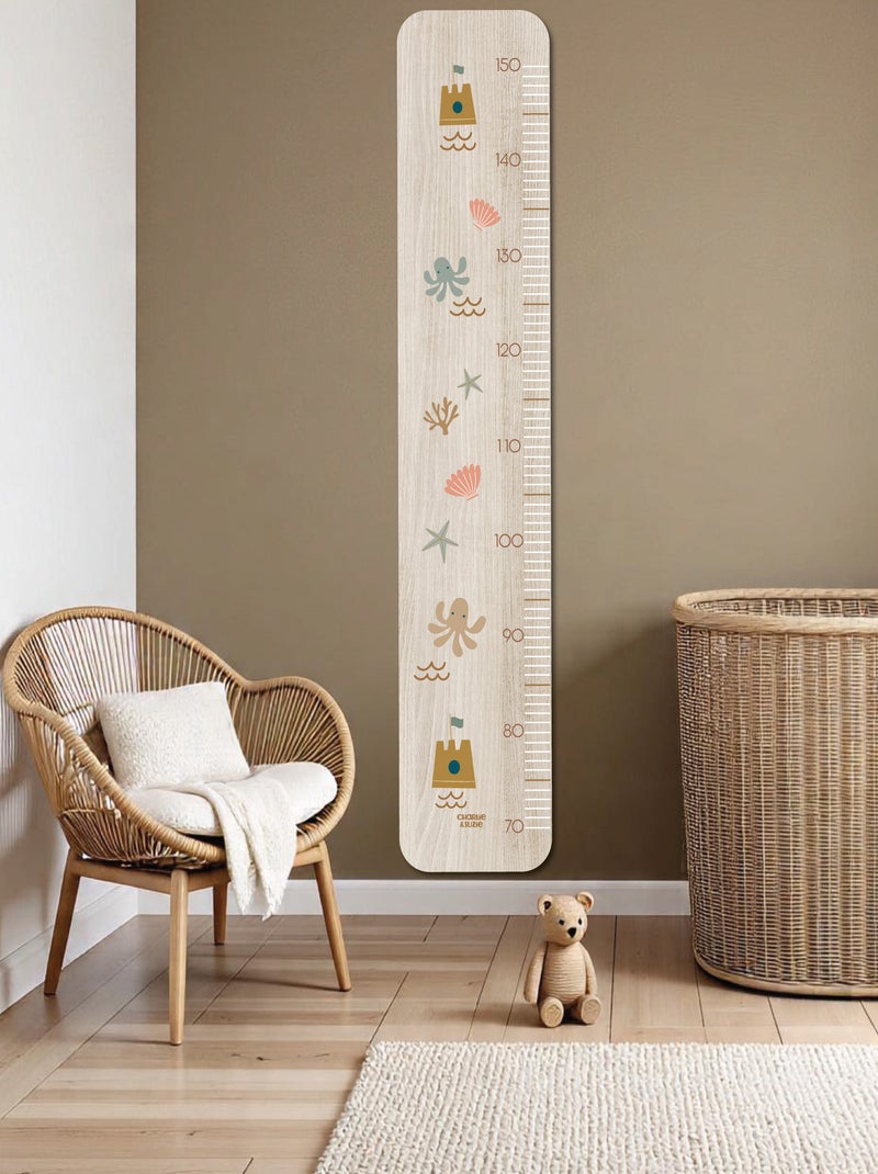Toise en Bois Château de sable Multicolore - Kiabi