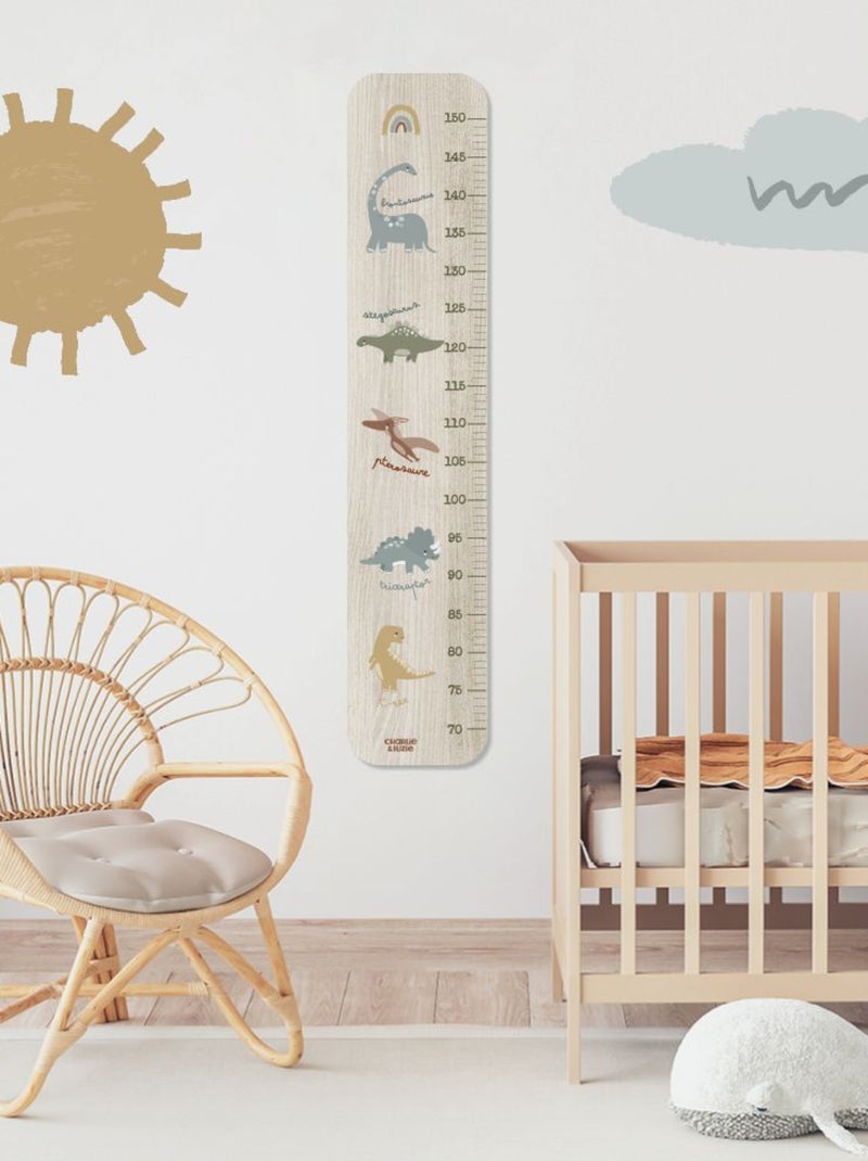 Toise en Bois Collection 5 Dinos Multicolore - Kiabi