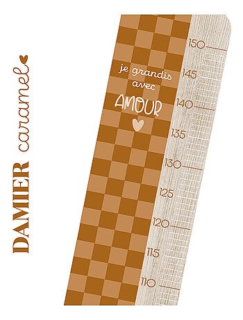 Toise en Bois Damier