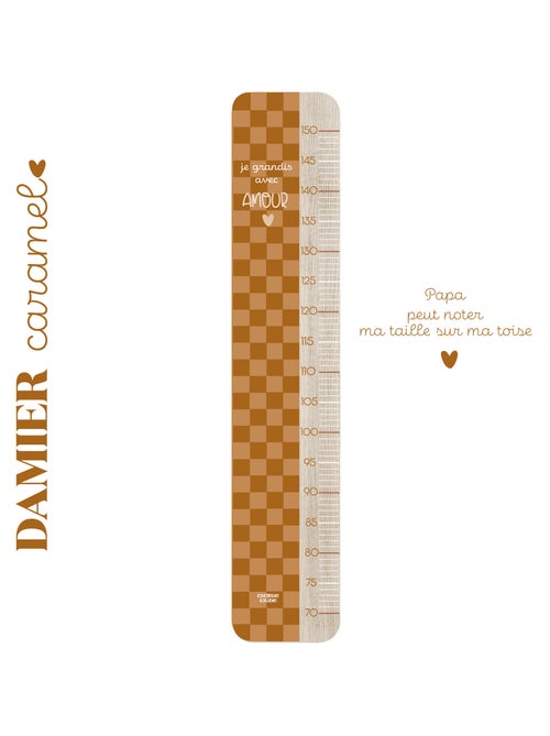 Toise en Bois Damier - Kiabi