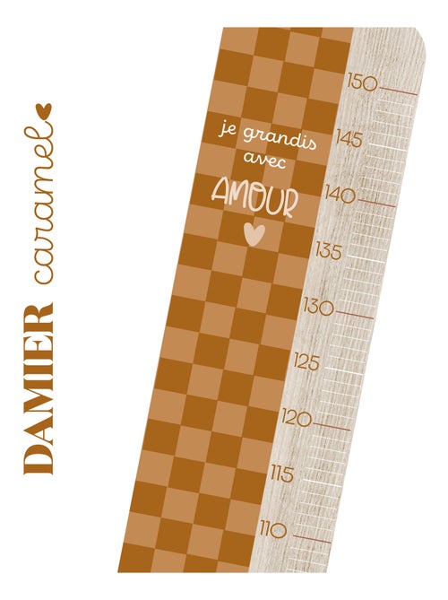 Toise en Bois Damier - Kiabi