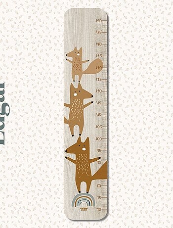 Toise en Bois Edgar le renard