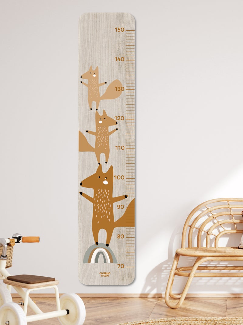 Toise en Bois Edgar le renard Marron - Kiabi