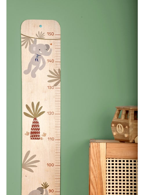 Toise en bois Éléphant jungle - Kiabi Toise en bois Éléphant jungle - Kiabi