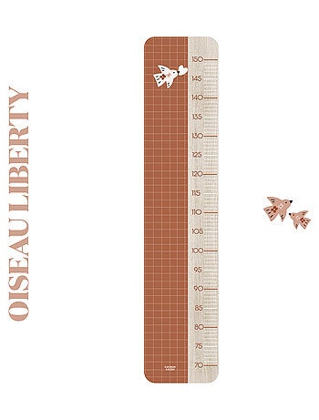 Toise en Bois Emma - Carreau Sienna