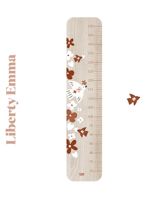 Toise en Bois Emma - Oiseau Liberté - Kiabi