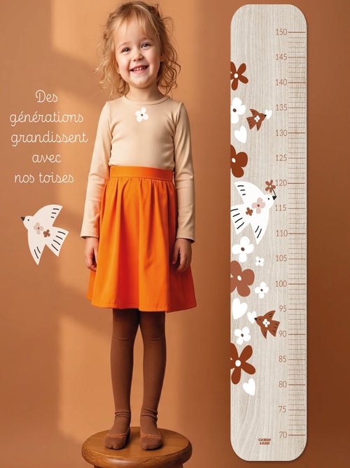 Toise en Bois Emma - Oiseau Liberté - Kiabi