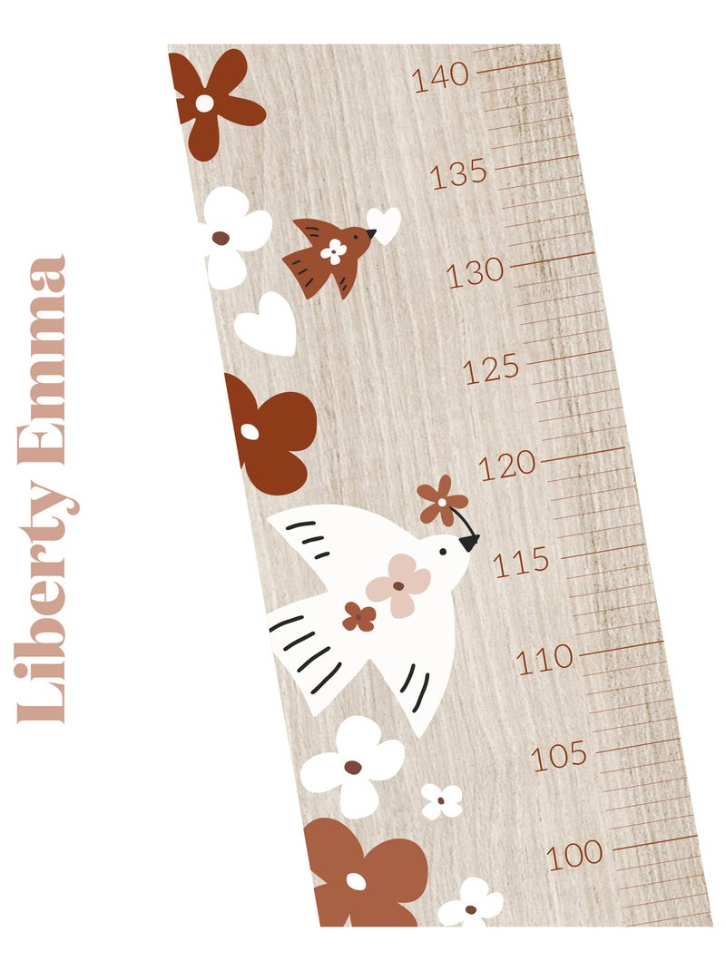 Toise en Bois Emma - Oiseau Liberté Multicolore - Kiabi