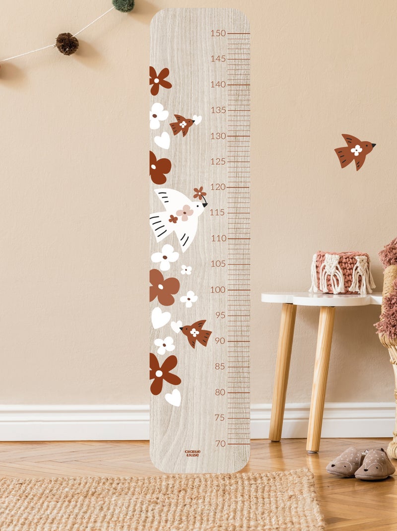 Toise en Bois Emma - Oiseau Liberté Multicolore - Kiabi