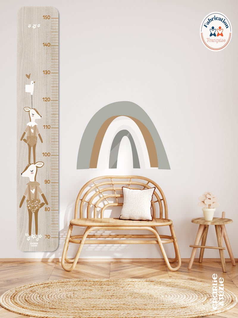 Toise en Bois Faon - Camel Et Camel Multicolore - Kiabi