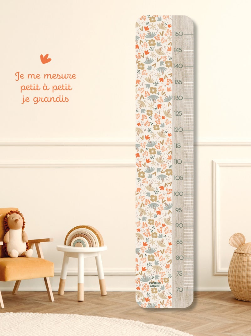 Toise en Bois Flowers Multicolore - Kiabi