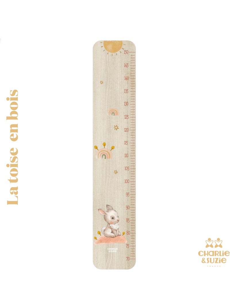Toise en Bois Forêt Lapin Multicolore - Kiabi