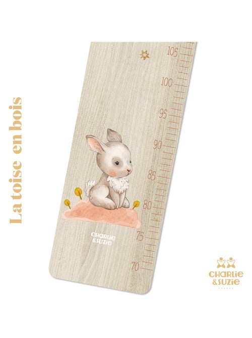 Toise en Bois Forêt Lapin - Kiabi