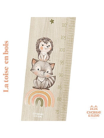 Toise en Bois Forêt Raton & Hérisson