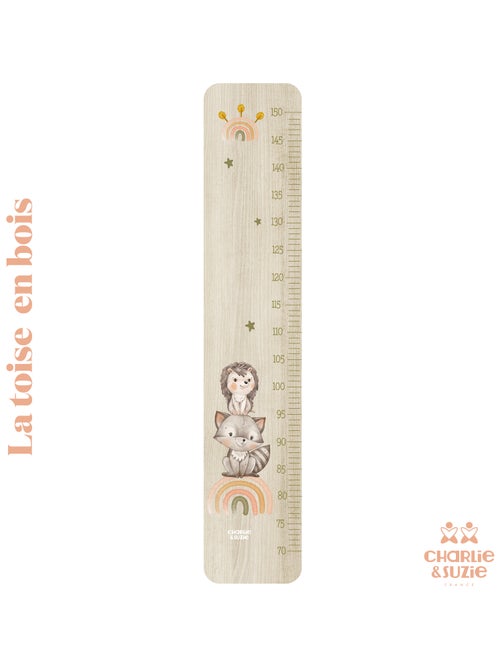 Toise en Bois Forêt Raton & Hérisson - Kiabi