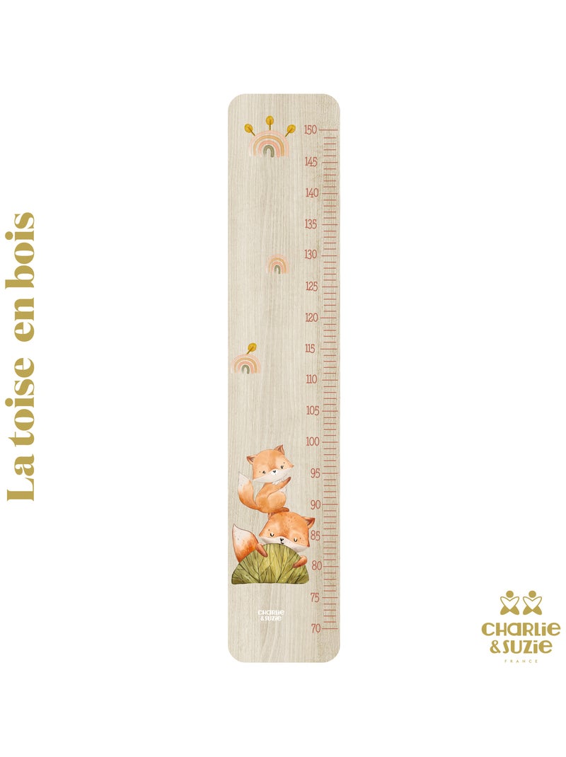 Toise en Bois Forêt Renard Multicolore - Kiabi