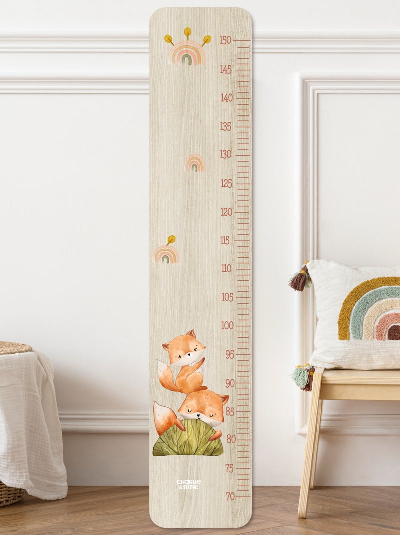 Toise en Bois Forêt Renard Multicolore - Kiabi