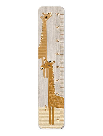 Toise en Bois girafes Isidore Caramel