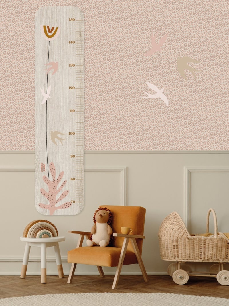 Toise en bois Hirondelle Red Poppies Multicolore - Kiabi