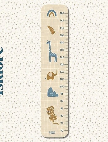 Toise en Bois Isidore Animaux Vichy