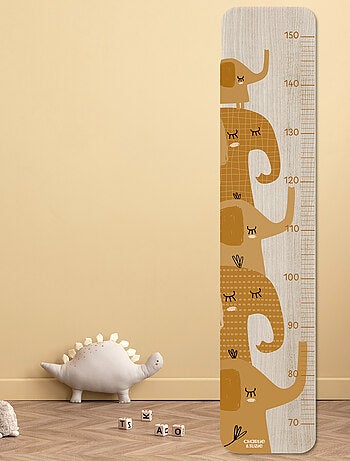 Toise en Bois Isidore éléphant caramel