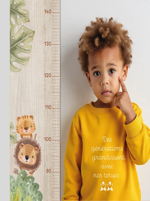 Toise en Bois Jungle Lion - Kiabi