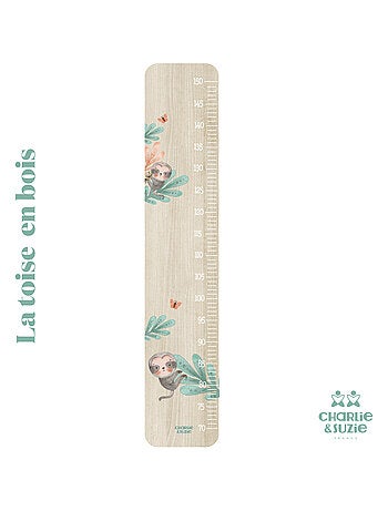 Toise en Bois Jungle Paresseux