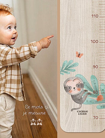 Toise en Bois Jungle Paresseux