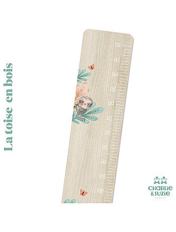 Toise en Bois Jungle Paresseux
