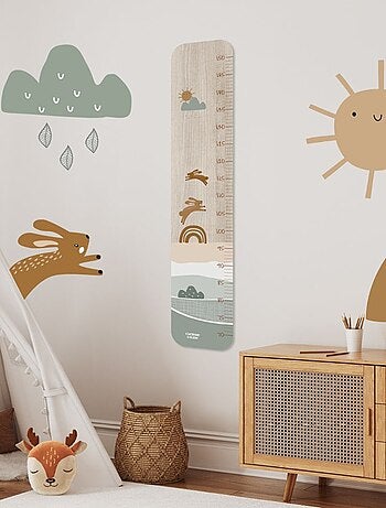 Toise en Bois lapins dansant