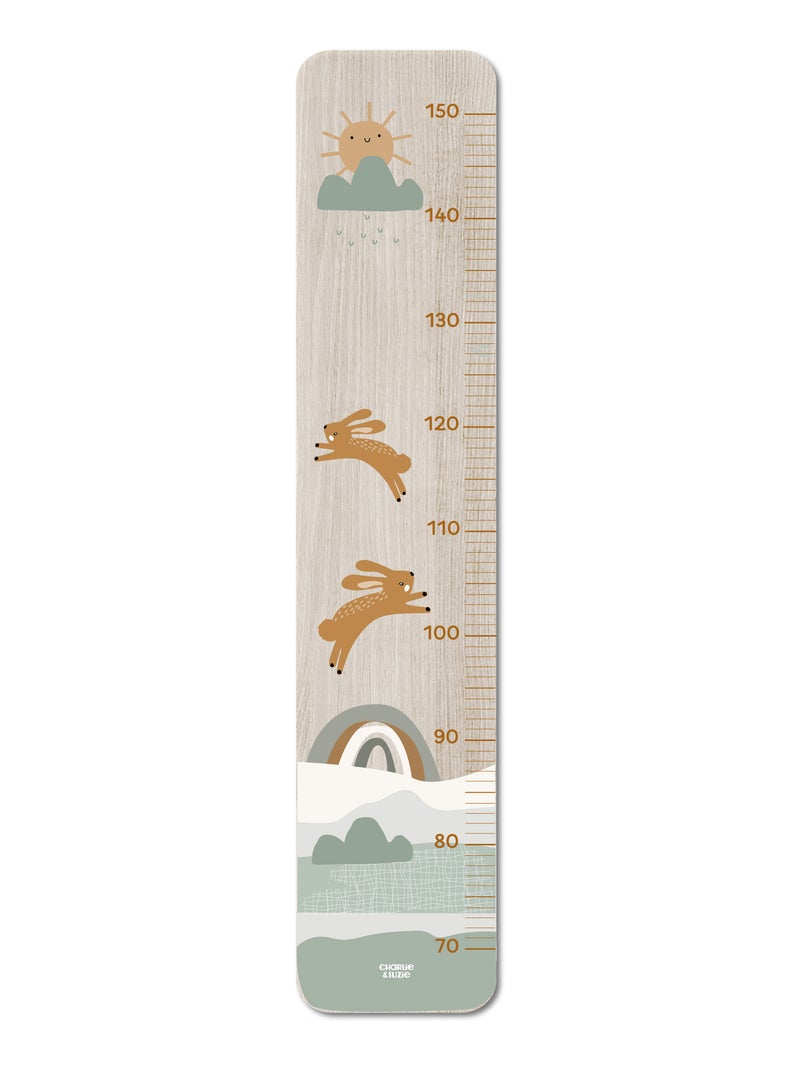 Toise en Bois lapins dansant Multicolore - Kiabi