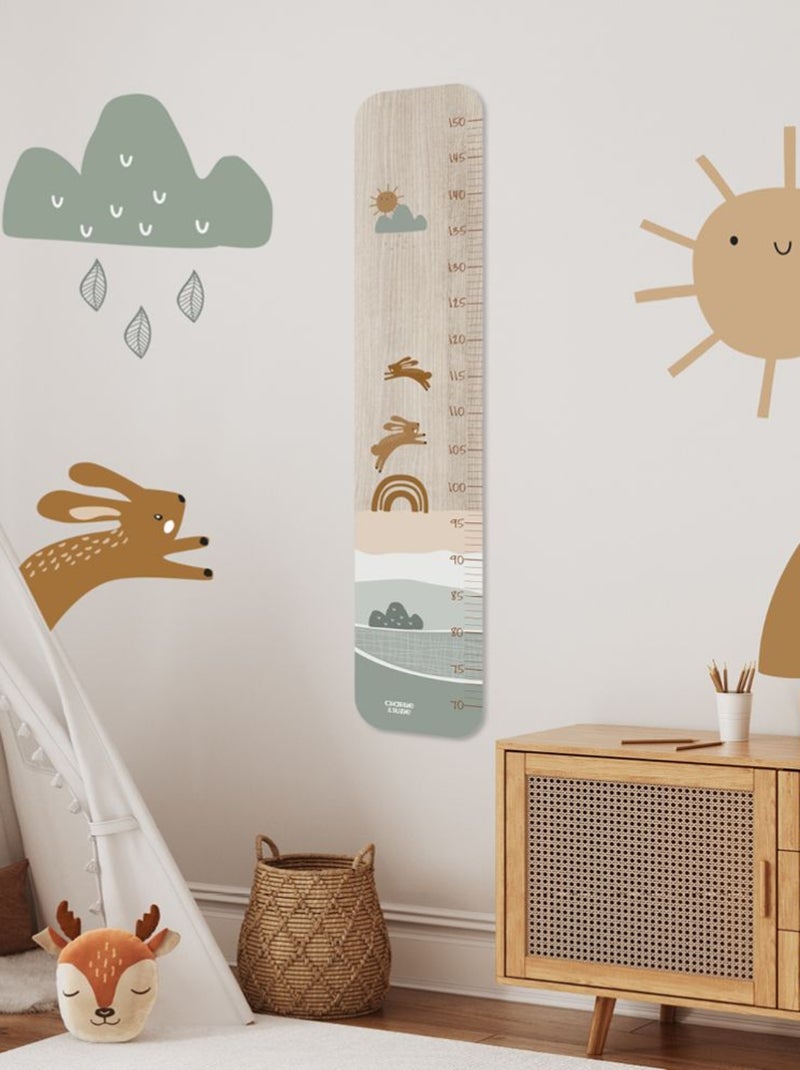 Toise en Bois lapins dansant Multicolore - Kiabi